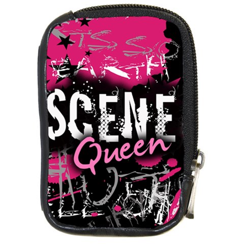 Scene Queen Compact Camera Leather Case from ZippyPress Front