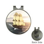 French Warship Hat Clip with Golf Ball Marker