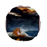 Stormy Twilight [Framed] 15  Premium Round Cushion 