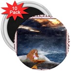 Stormy Twilight Ii [framed]  3  Button Magnet (10 pack)