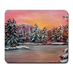  Jane s Winter Sunset   by Ave Hurley of ArtRevu ~ Large Mousepad