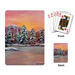  Jane s Winter Sunset   by Ave Hurley of ArtRevu ~ Playing Cards Single Design