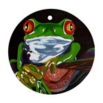 Tree Frog Ornament (Round)