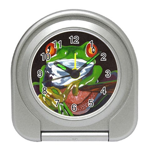 Tree Frog Travel Alarm Clock from ZippyPress Front