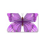 Purple Awareness Butterfly Magnet (Name Card)