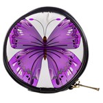 Purple Awareness Butterfly Mini Makeup Case