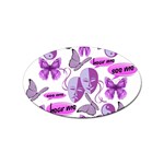 Invisible Illness Collage Sticker 100 Pack (Oval)