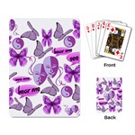 Invisible Illness Collage Playing Cards Single Design