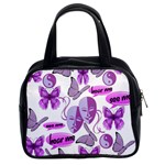 Invisible Illness Collage Classic Handbag (Two Sides)