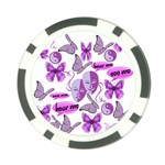 Invisible Illness Collage Poker Chip (10 Pack)