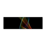 Abstract Rainbow Lily, Colorful Mystical Flower  Bumper Sticker