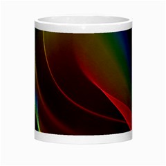Liquid Rainbow, Abstract Wave Of Cosmic Energy  Morph Mug from ZippyPress Center