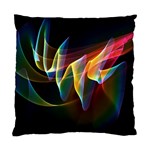 Northern Lights, Abstract Rainbow Aurora Cushion Case (Two Sided) 