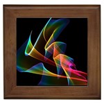 Crystal Rainbow, Abstract Winds Of Love  Framed Ceramic Tile