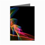 Crystal Rainbow, Abstract Winds Of Love  Mini Greeting Card