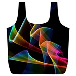 Crystal Rainbow, Abstract Winds Of Love  Reusable Bag (XL)