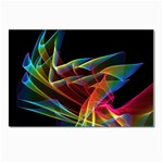 Dancing Northern Lights, Abstract Summer Sky  Postcard 4 x 6  (10 Pack)