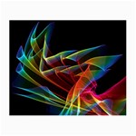 Dancing Northern Lights, Abstract Summer Sky  Glasses Cloth (Small)