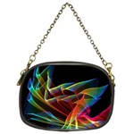 Dancing Northern Lights, Abstract Summer Sky  Chain Purse (Two Sided) 