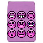 Chronic Pain Emoticons Removable Flap Cover (Large)