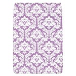 White On Lilac Damask Removable Flap Cover (Small)