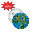 Mystical Spring, Abstract Crystal Renewal 1.75  Button (10 pack)