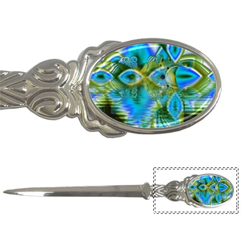 Mystical Spring, Abstract Crystal Renewal Letter Opener from ZippyPress Front
