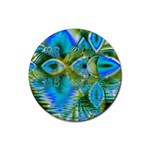 Mystical Spring, Abstract Crystal Renewal Drink Coasters 4 Pack (Round)