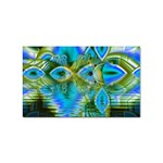 Mystical Spring, Abstract Crystal Renewal Sticker (Rectangle)