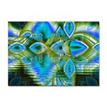 Mystical Spring, Abstract Crystal Renewal A4 Sticker 10 Pack