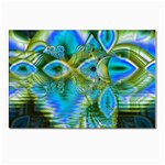 Mystical Spring, Abstract Crystal Renewal Postcard 4 x 6  (10 Pack)