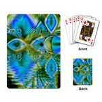 Mystical Spring, Abstract Crystal Renewal Playing Cards Single Design