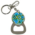 Mystical Spring, Abstract Crystal Renewal Bottle Opener Key Chain