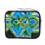 Mystical Spring, Abstract Crystal Renewal Mini Travel Toiletry Bag (One Side)