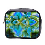 Mystical Spring, Abstract Crystal Renewal Mini Travel Toiletry Bag (Two Sides)