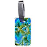Mystical Spring, Abstract Crystal Renewal Luggage Tag (One Side)