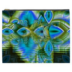 Mystical Spring, Abstract Crystal Renewal Cosmetic Bag (XXXL) from ZippyPress Front