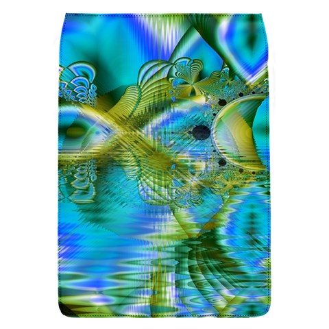 Mystical Spring, Abstract Crystal Renewal Removable Flap Cover (Small) from ZippyPress Front
