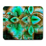 Spring Leaves, Abstract Crystal Flower Garden Large Mouse Pad (Rectangle)
