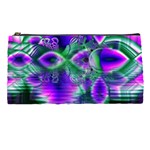 Evening Crystal Primrose, Abstract Night Flowers Pencil Case