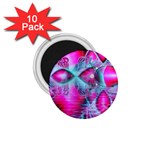 Ruby Red Crystal Palace, Abstract Jewels 1.75  Button Magnet (10 pack)
