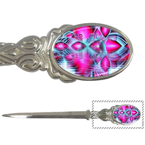 Ruby Red Crystal Palace, Abstract Jewels Letter Opener from ZippyPress Front