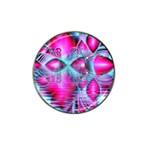 Ruby Red Crystal Palace, Abstract Jewels Golf Ball Marker 4 Pack (for Hat Clip)