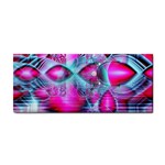 Ruby Red Crystal Palace, Abstract Jewels Hand Towel