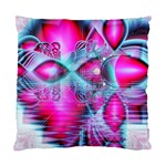Ruby Red Crystal Palace, Abstract Jewels Cushion Case (Single Sided) 