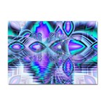 Peacock Crystal Palace Of Dreams, Abstract A4 Sticker 100 Pack