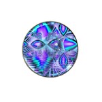 Peacock Crystal Palace Of Dreams, Abstract Golf Ball Marker (for Hat Clip)