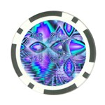 Peacock Crystal Palace Of Dreams, Abstract Poker Chip (10 Pack)