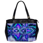 Peacock Crystal Palace Of Dreams, Abstract Oversize Office Handbag (One Side)