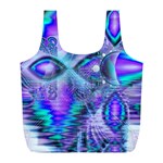 Peacock Crystal Palace Of Dreams, Abstract Reusable Bag (L)